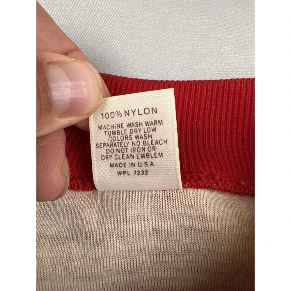 Vintage 70s Russell Athletic Wisconsin Badgers Lined Nylon Windbreaker USA M
